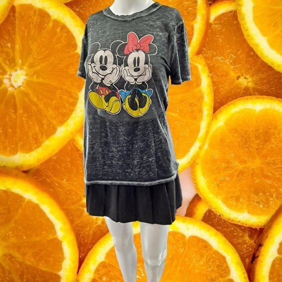 Disney Tops - Disney Original Mickey and Minnie Shirt Front/Back Print